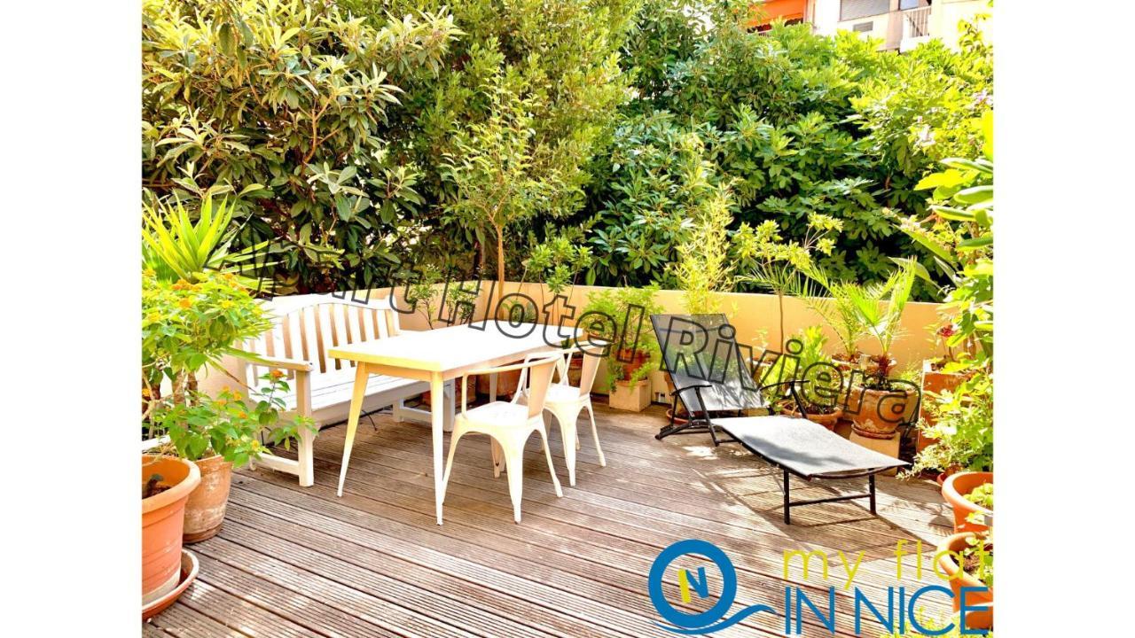 Aparthotel Riviera - Grimaldi Coeur De Ville - Large Studio Ac With Bigger South Terrace - Hyper Centre - Terrasse Esprit Nice Exterior foto